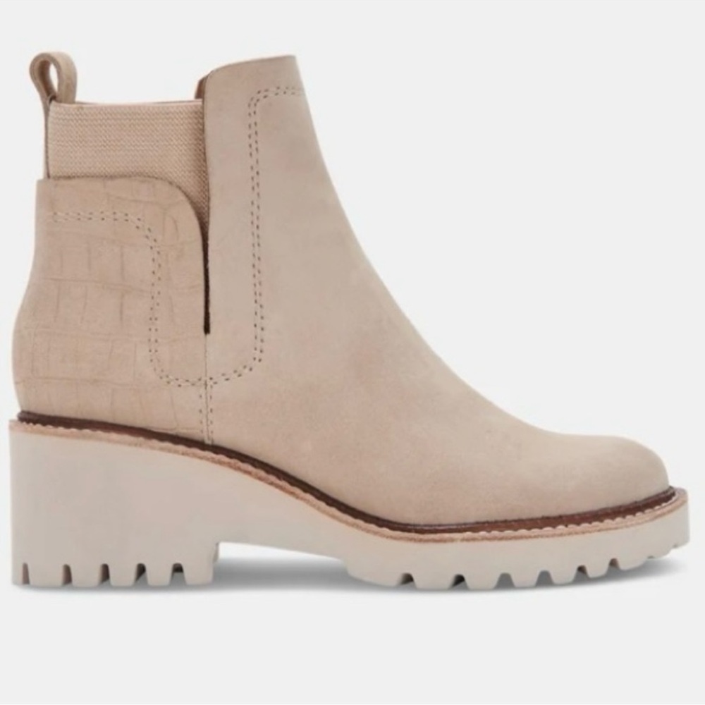 New Dolce Vita waterproof “Dune” tan suede H2O boots Size 6.5 Waterproof - Picture 2 of 10